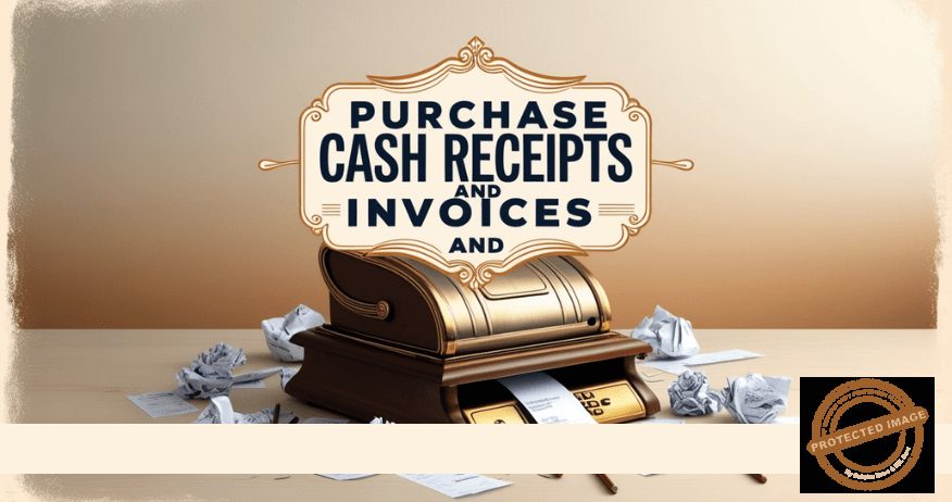 Purchase Cash Receipts and Invoices